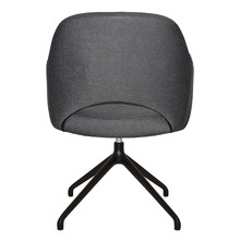 Lex Cotton-Blend Trestle Armchairs (Set of 2)